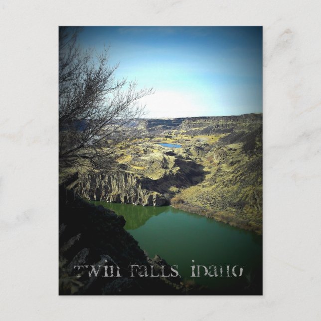Twin Falls Idaho Postcard (Front)