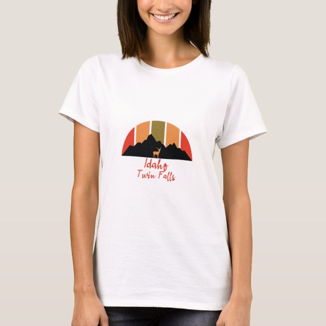 Twin Falls Idaho T-Shirt (Front)