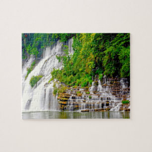 Twin Falls Tennessee Jigsaw Puzzle