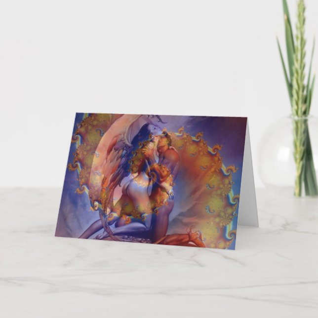 Twin Flame Love Card (Front)