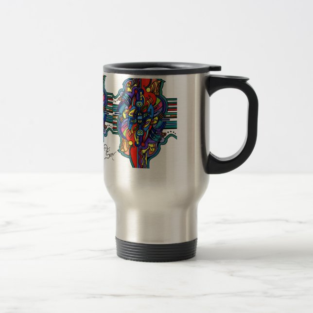 Twin Flame Travel Mug Stainless Steel (Right)