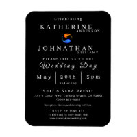 Twin Flame Wedding Invitation-