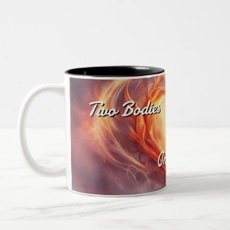 Twin Flames 020 Two-Tone Coffee Mug