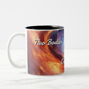 Twin Flames 023 Two-Tone Coffee Mug