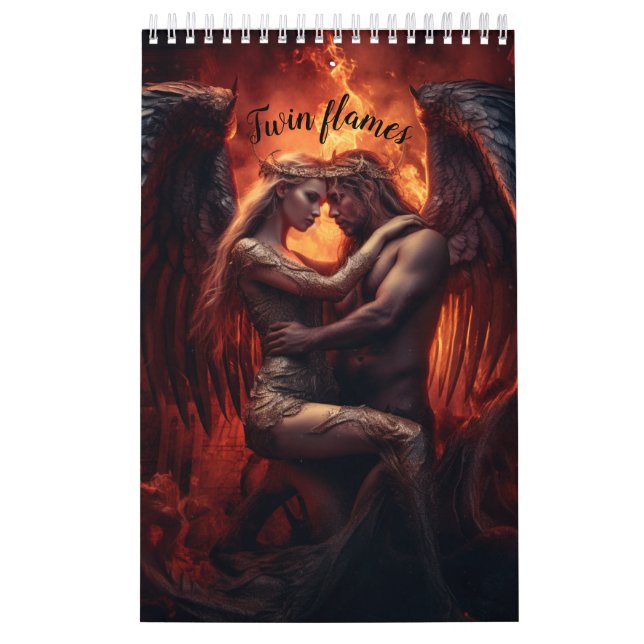 Twin Flames Calendar to Manifest Love (Cover)
