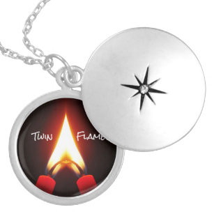 Twin flame symbol on sale necklace