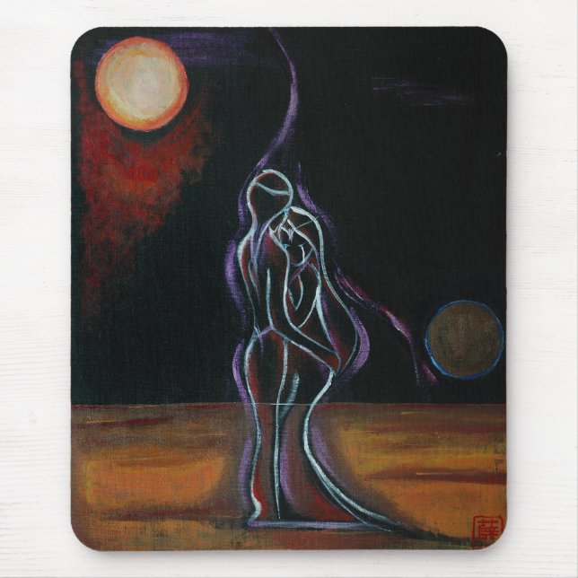 Twin Flames Mousepad (Front)