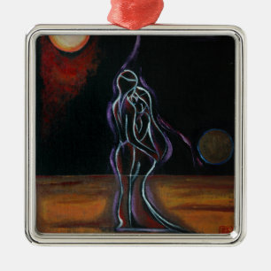 Twin Flames Ornament: Metal Metal Tree Decoration