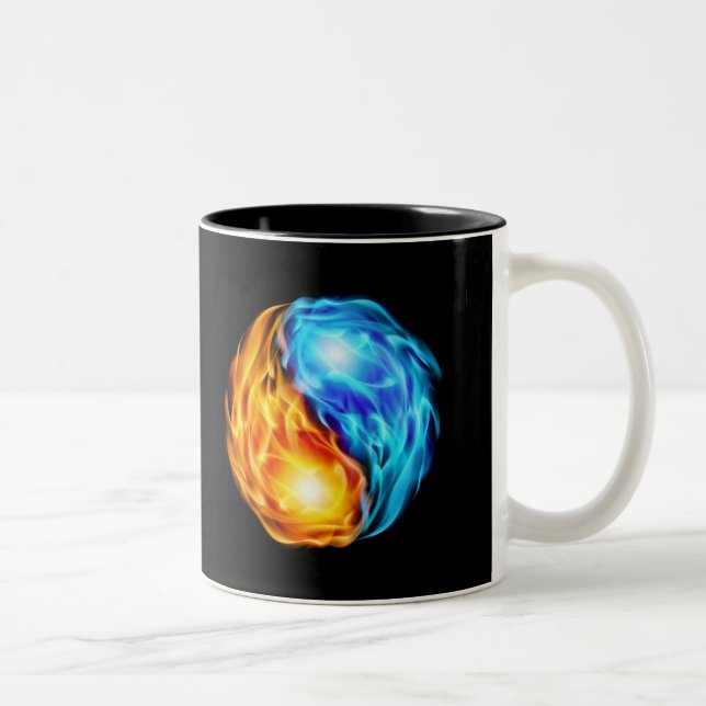 Twin Flames Two-Tone Coffee Mug (Right)