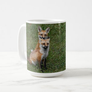 Twin Foxes   Coffee Mug