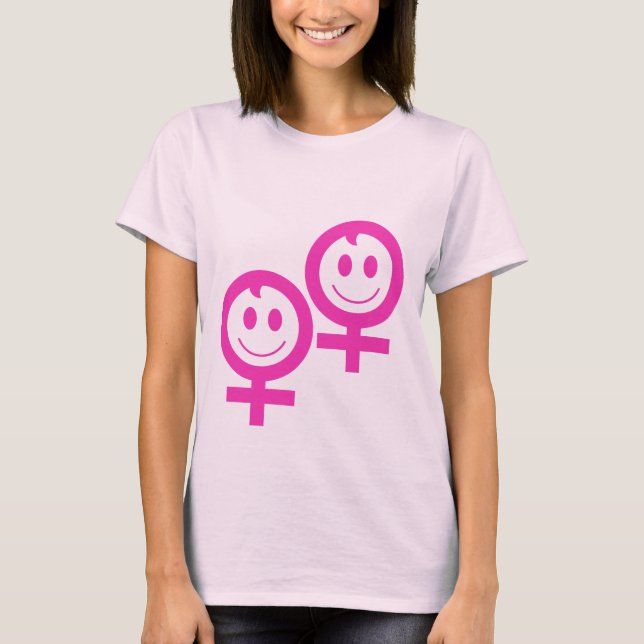 Twin girls t shirt (Front)