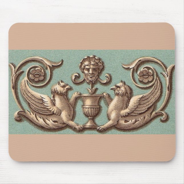 twin gryphons mouse mat (Front)