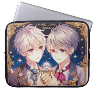 Twin Heirs of Elegance Laptop Sleeve