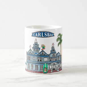Twin Inns Beach City Carlsbad Coffee Mug