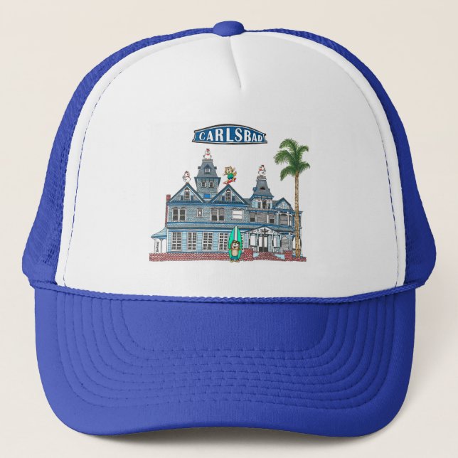 Twin Inns Beach City Carlsbad Trucker Hat (Front)