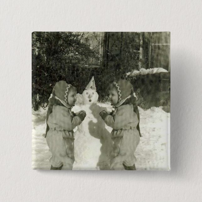 Twin Julias Button (Front)