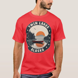 Twin Lakes Alaska Sunset TShirt