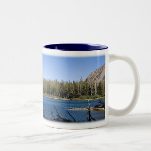 Twin Lakes, CA Two-Tone Coffee Mug
