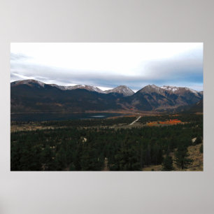 Twin Lakes Colorado Poster