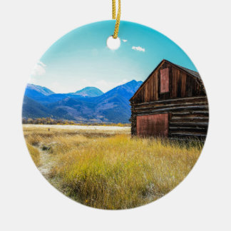 Twin Lakes, Leadville, Colorado Ceramic Tree Decoration