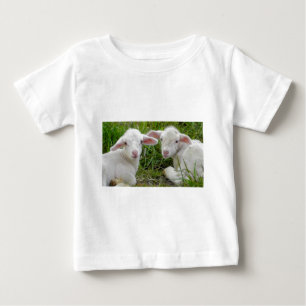 Twin Lamb Baby Animal Thinking Of You T-Shirt