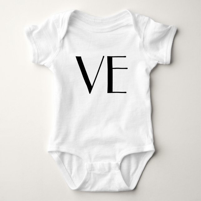 Twin love baby bodysuit (Front)