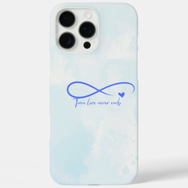 Twin Love is Forever Phone Case (Back)