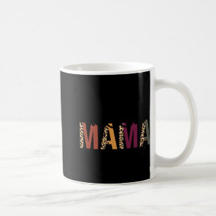 Twin Mama Mothers Day Squared Mommy Leopard New Mo Coffee Mug