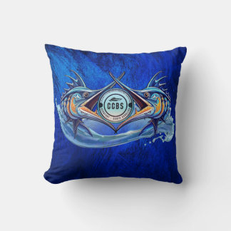 Twin Marlin Throw Pillow