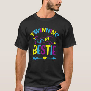 Twin Matching Twins Day Friend Twinning With My Be T-Shirt