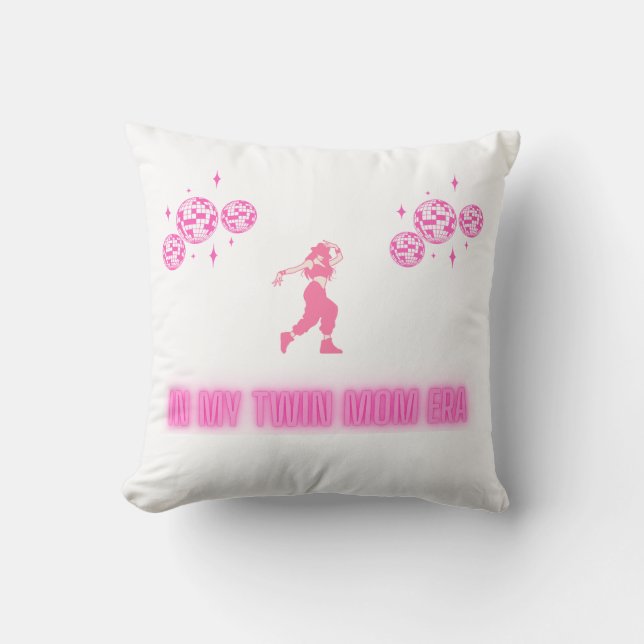 Twin Mum Dancing Cushion (Front)