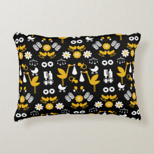 Twin Non Gender Stalk Delivery Decorative Cushion