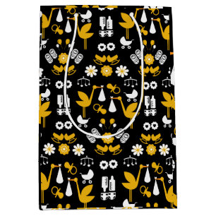 Twin Non Gender Stalk Delivery Medium Gift Bag