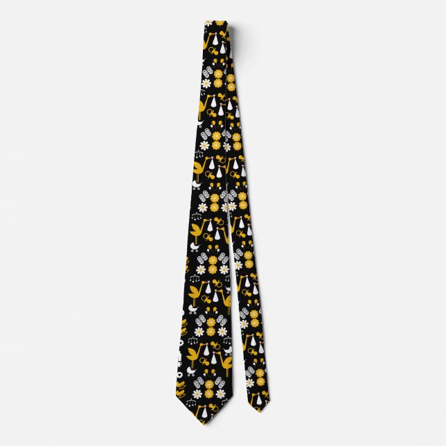 Twin Non Gender Stalk Delivery Tie (Front)