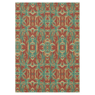 Twin Palms Pattern Design Tablecloth