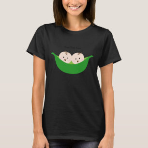 Twin Pea Pods (customisable) T-Shirt