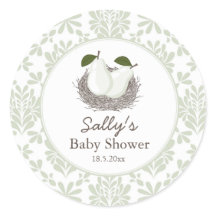 Twin Pear Nest Sticker