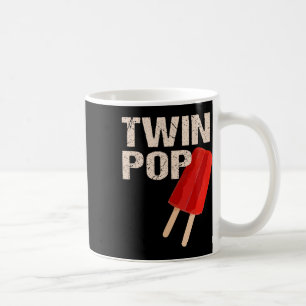Twin Pop Shirt Gift For Grandpa Twins Dad Fathers Coffee Mug