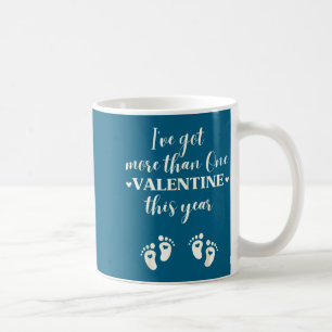 Twin Pregnancy Announcement Gift For Pregnant Frie Coffee Mug