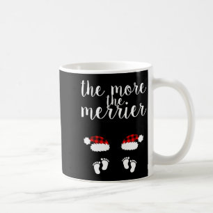 Twin Pregnancy Christmas Pregnant Women The More T Coffee Mug