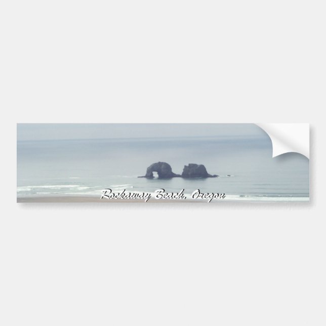 Twin Rocks Bumper Sticker (Front)