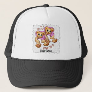 Twin Sister Bears Trucker Hat