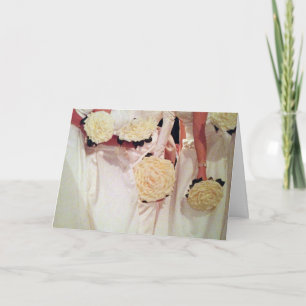 TWIN SISTER, BEST FRIEND ON WEDDING DAY CARD