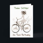 **TWIN SISTER** ENJOY YOUR BIRTHDAY CARD<br><div class="desc">THANK U FOR STOPPING BY 1 OF MY EIGHT STORES</div>