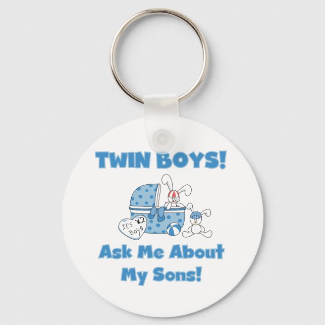 Twin Sons Key Ring (Front)