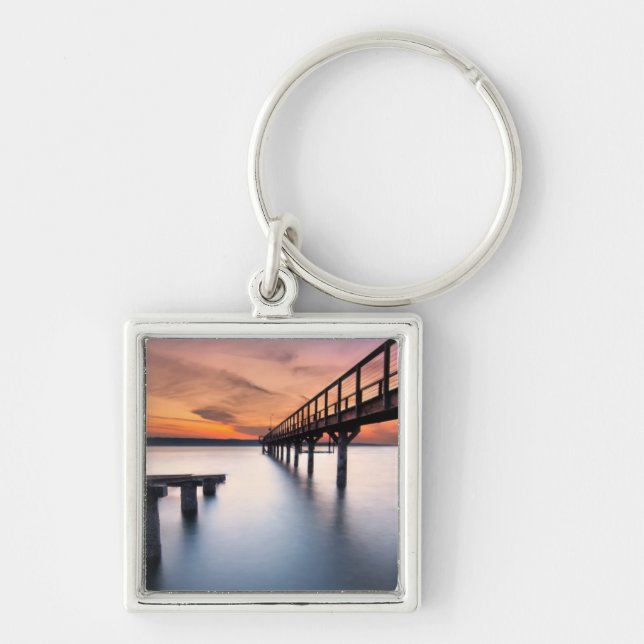 Twin Spits Key Ring (Front)