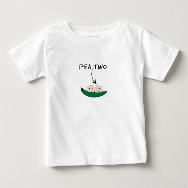 Twin T-Shirt for Two Peas in a Pod! (Front)