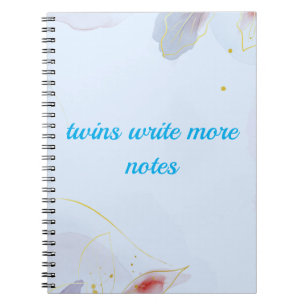 Twin Themed Notebook