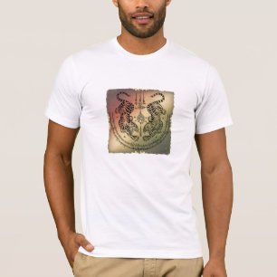 Twin Tigers Sak Yant T-Shirt Bold and Classic