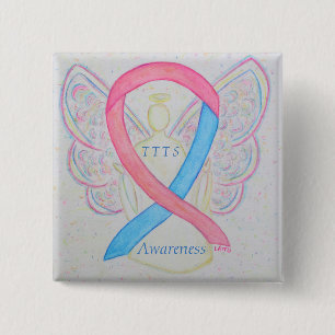 Twin to Twin Transfusion TTTS Awareness Ribbon Pin